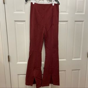 NWT Free People Real Deal Slit Pants